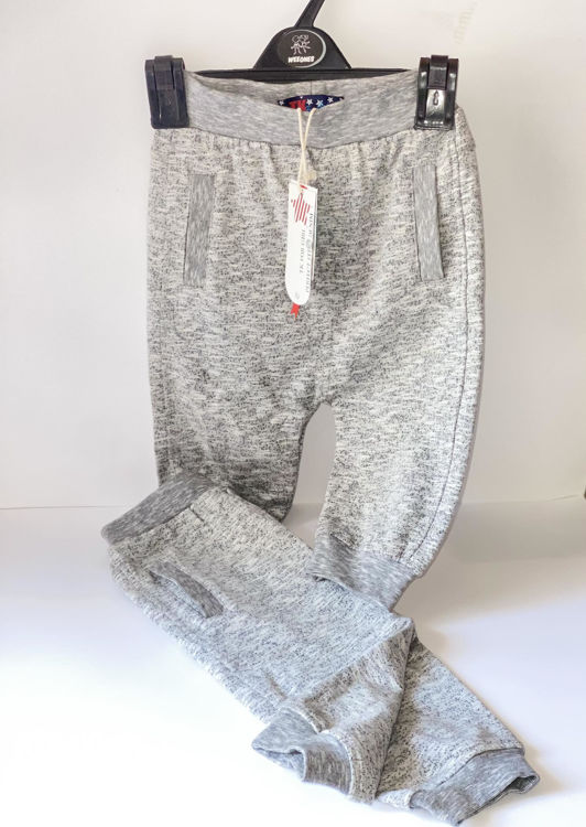 Picture of FITNESS GIRLS GREY COTTON JOGGING PANTS